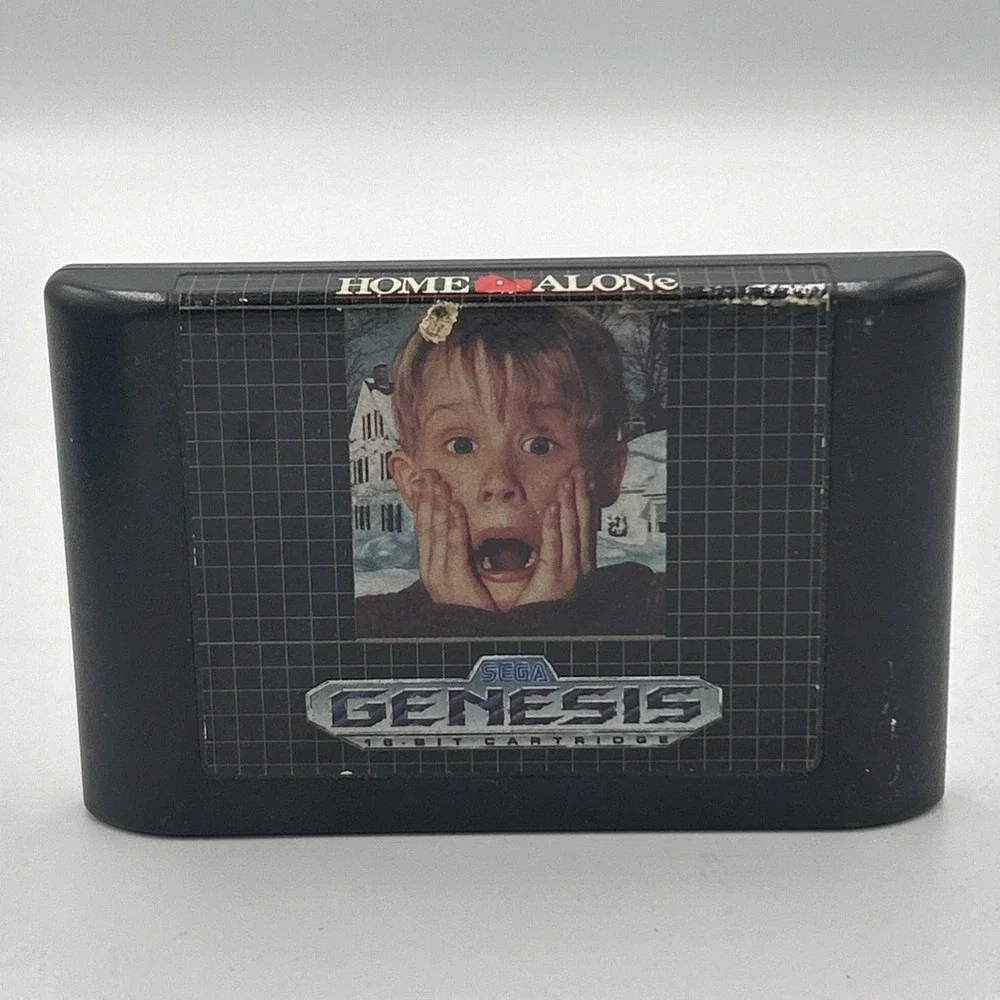 SEGA Home Alone Game (Sega Genesis) Clamshell Case 1992 No Manual